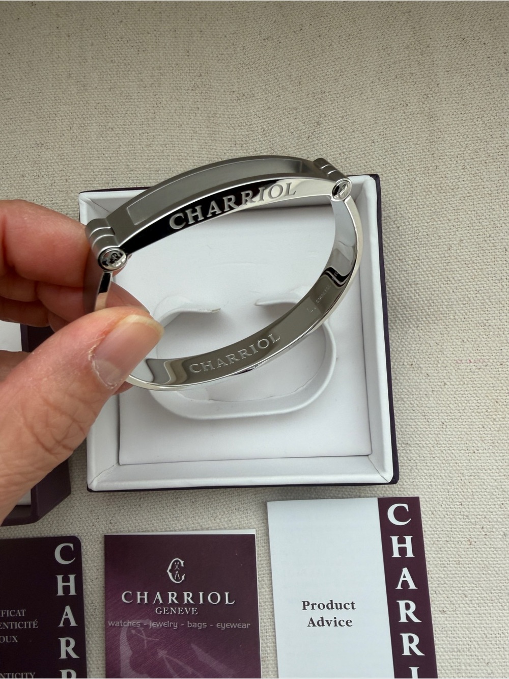 Charriol Bangle Bracelet